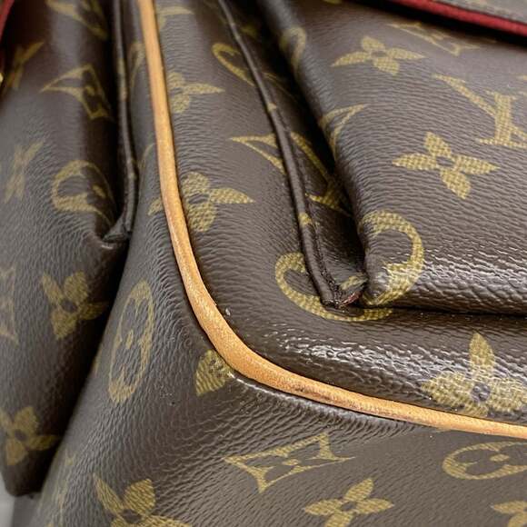 LOUIS VUITTON Authentic Brown Monogram Tote Bag - Picture 7 of 10